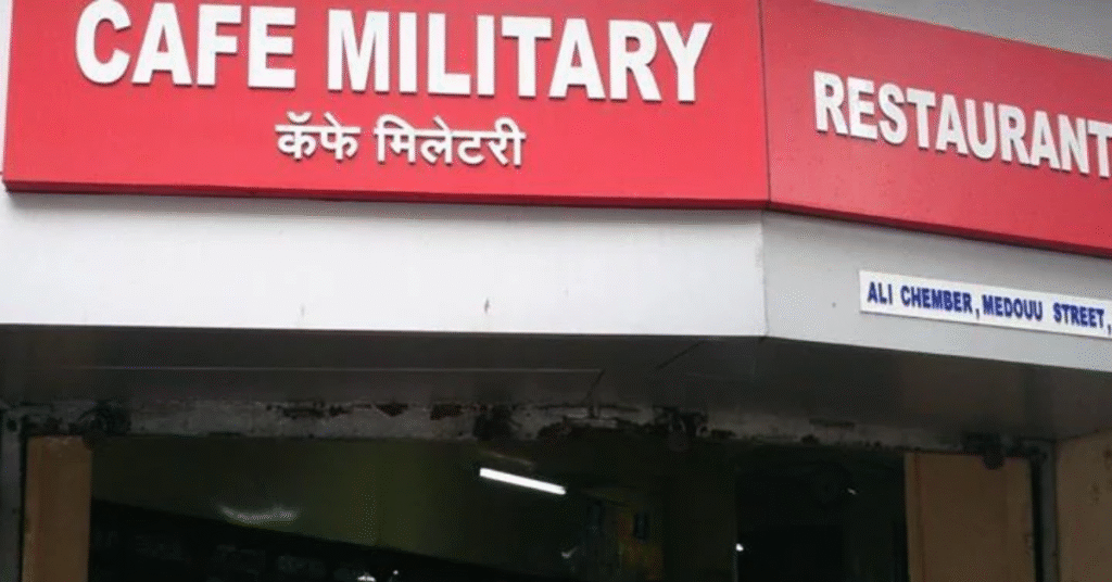 Cafe Military in Mumbai Fort
