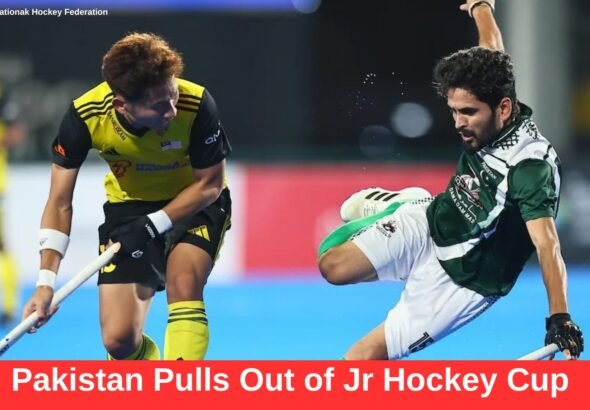Pakistan Pulls Out of Jr Hockey Cup
